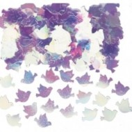 Iridescent Doves Table Confetti